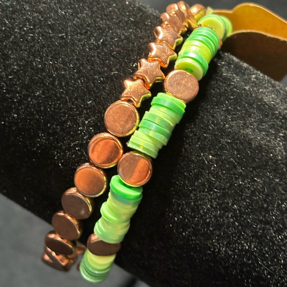 🐠 Clay handmade bracelet set